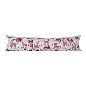 Tashkent Suzani Animal Bedding Pillow Case Made From a 19th Century Suzani