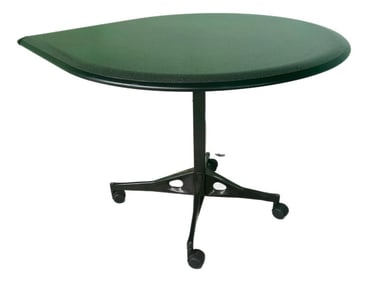 Herman Miller Wood and Metal Tear Drop Accent Table