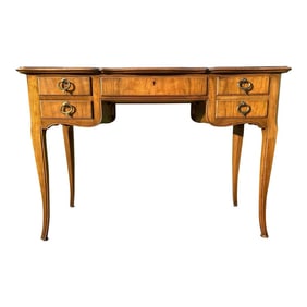 Vintage Mid-Century French Louis XV Directoire Writing Desk by Baker Furniture