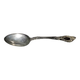 Antique Sterling Silver Serving Spoon, Jb Knowles