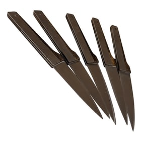 Vintage Vernco Hand Honed Hi CV Stainless Steel Japan Paring Knife Set 5