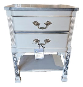 1940s Painted Nightstand by Ritter