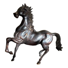 Bronze Vintage Sculpture Horse