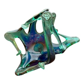 Murano Vintage Candy Basket Dish