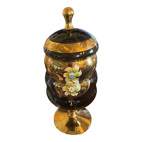 1960s Emotion Murano Style Candy Dish