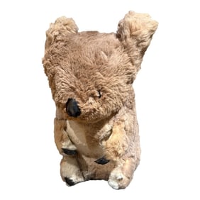 Vintage Koala Plush Toy Australian Mid-Century Modern
