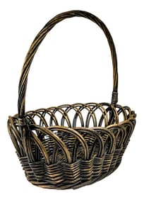 Vintage Extra Large French Fruit Flower Basket