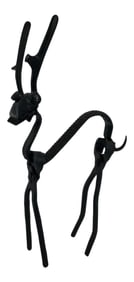 Artisan Vintage Metal Artwork Deer Sculpture Steampunk