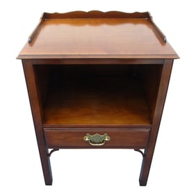 Kindel Cherry Chippendale One Drawer Nightstand