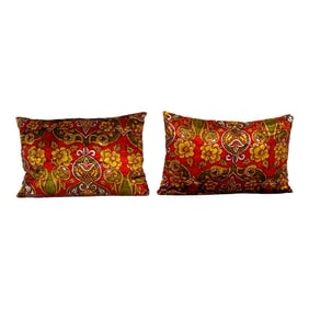 Turkish Velvet Pillow Cover - a Pair