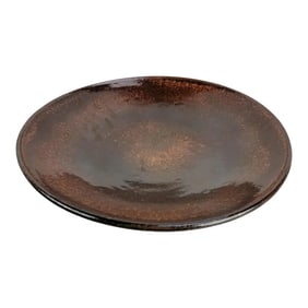 Studio Art Stoneware Bowl by H. Martin Handmade Centerpiece Bowl Signed