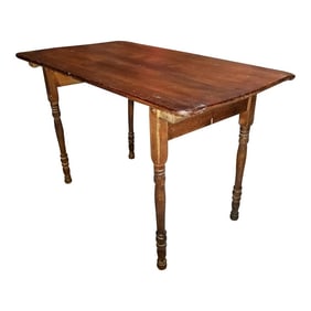 1920s Children's Folding Farm Table by Paris Mfg of Maine