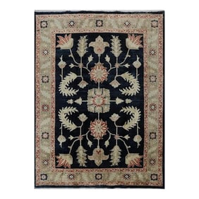 2010s Handwoven Persian Tabriz Area Rug 5'1"³ X 7'0"³