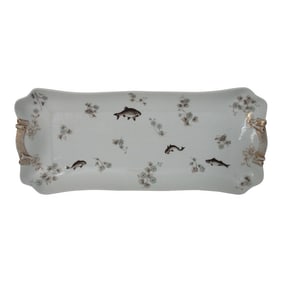 Charles Field Haviland Vintage Fish Platter or Serving Plate – Hand Painted