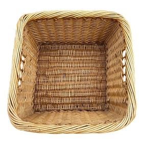 Large Woven Wicker Storage Basket