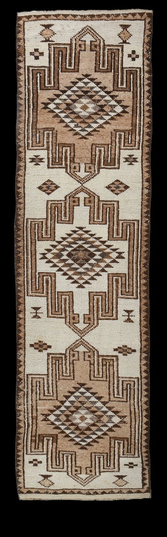 2'11'' x 10'7'' Turkish Vintage Runner Rug - 18275 (1 of 20)