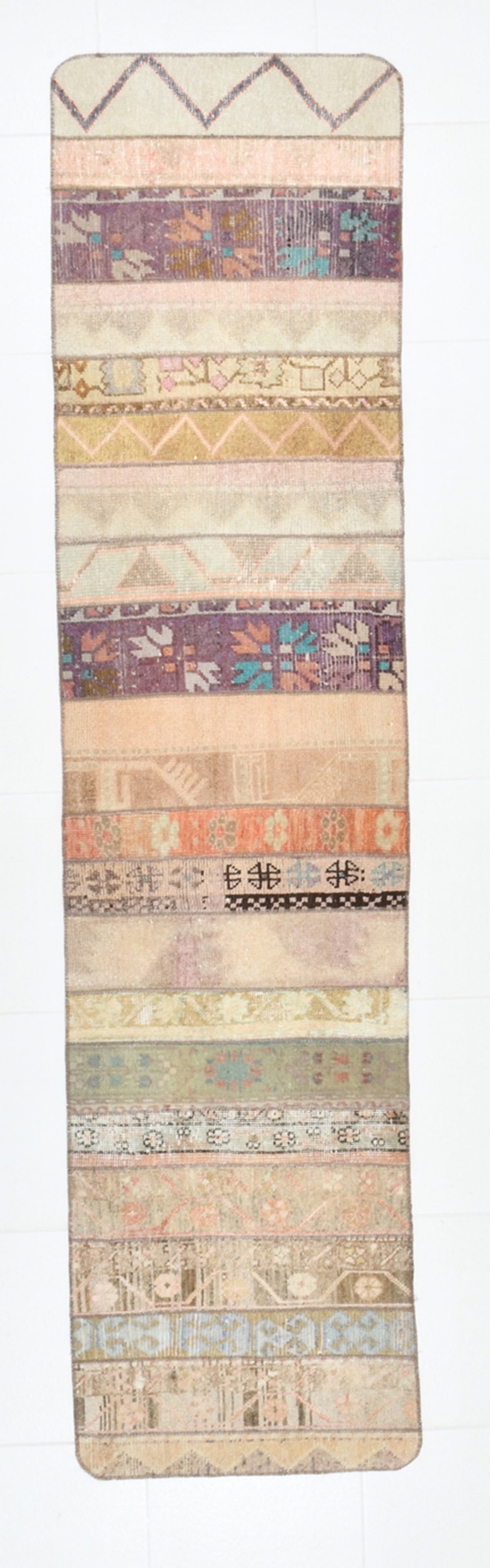 2'1'' x 8'8'' Turkish Vintage Runner Rug - 22563 (1 of 19)