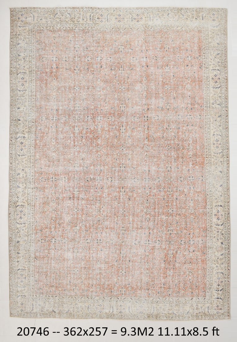 8'5'' x 11'10'' Turkish Vintage Runner Rug - 20746 (1 of 19)