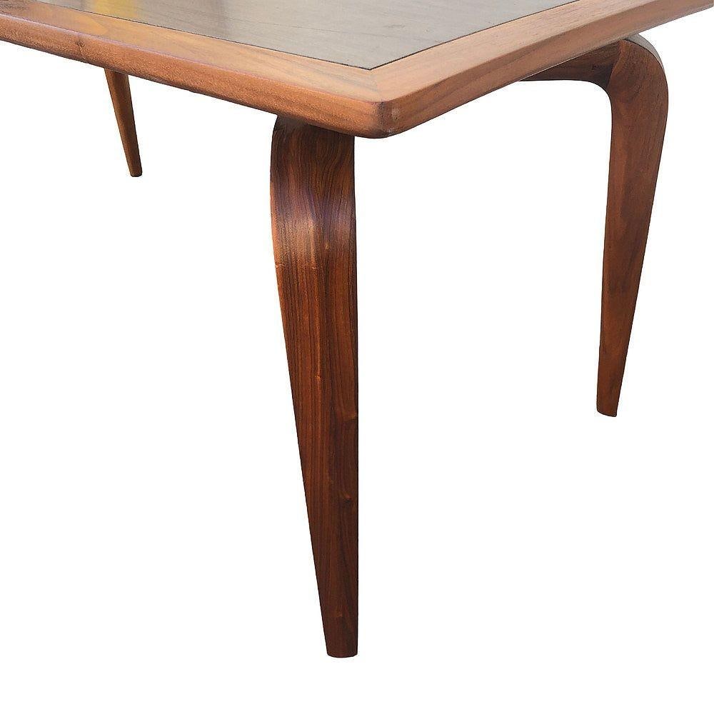Mid-Century Walnut Dining Table by Maurice Bailey for Monteverdi Young - 13