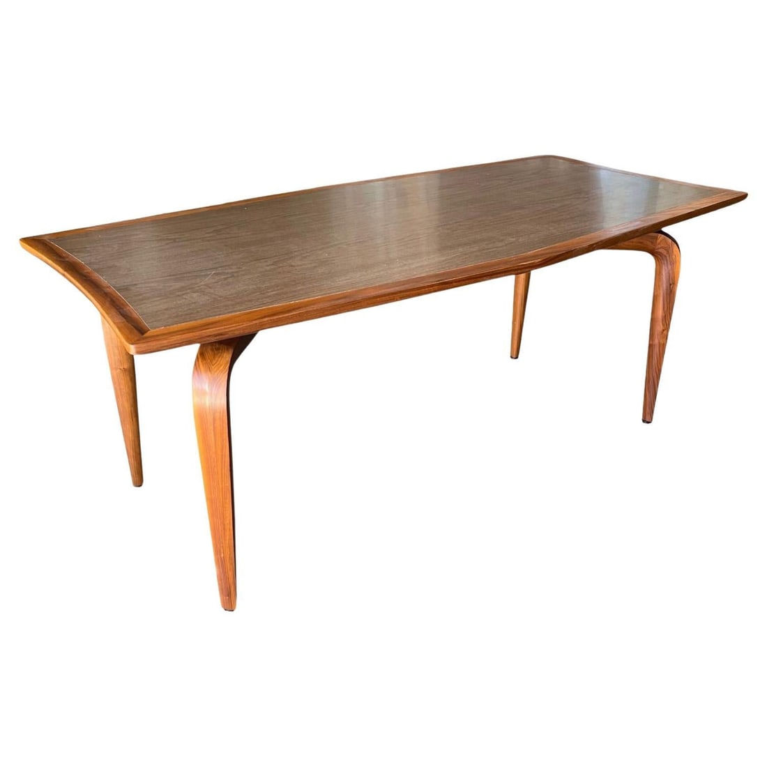 Mid-Century Walnut Dining Table by Maurice Bailey for Monteverdi Young - 19