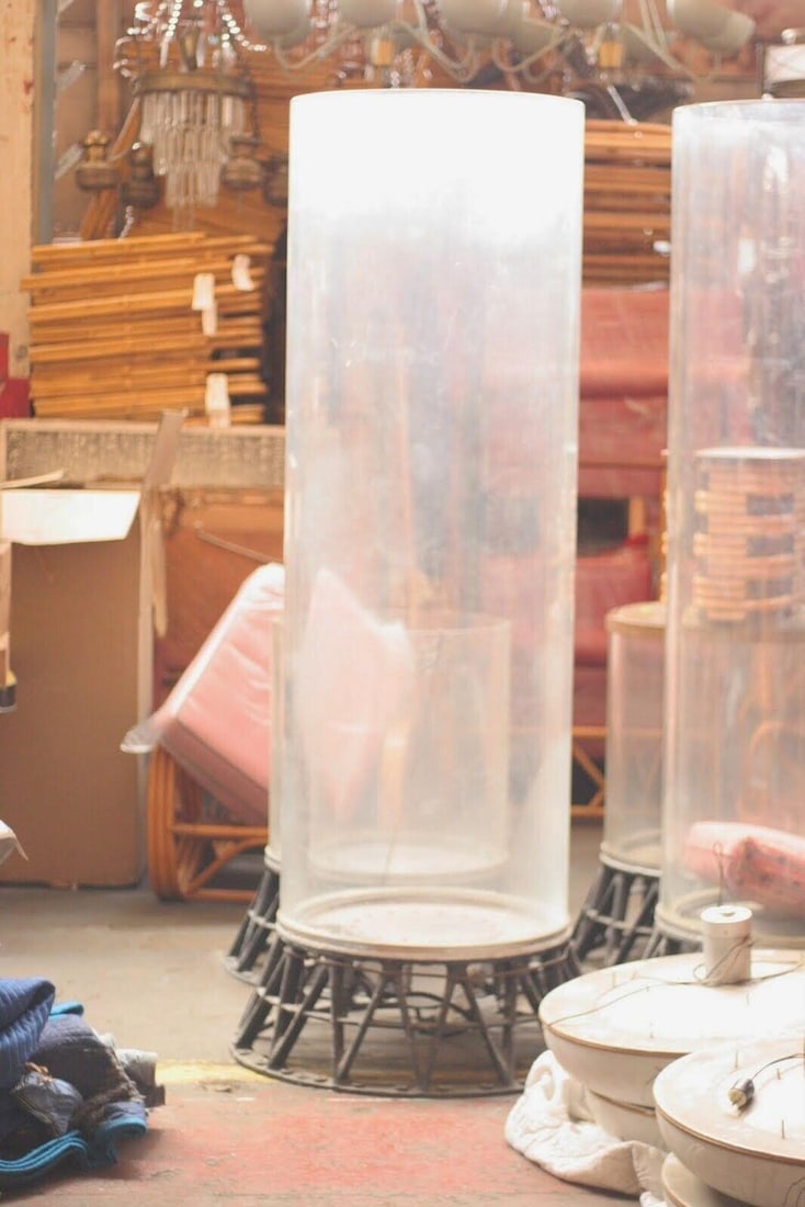 7-Foot Industrial Light Up Aquarium Fish Tank w/ Steel Base, 4 Available - 5