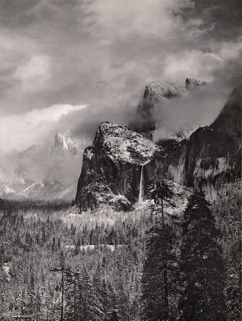 ANSEL ADAMS - Clearing Winter Storm, Yosemite 1944 (1 of 1)