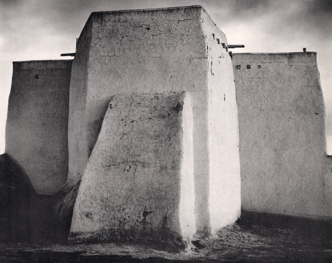 ANSEL ADAMS - Ranchos de Taos, New Mexico, 1937 (1 of 1)