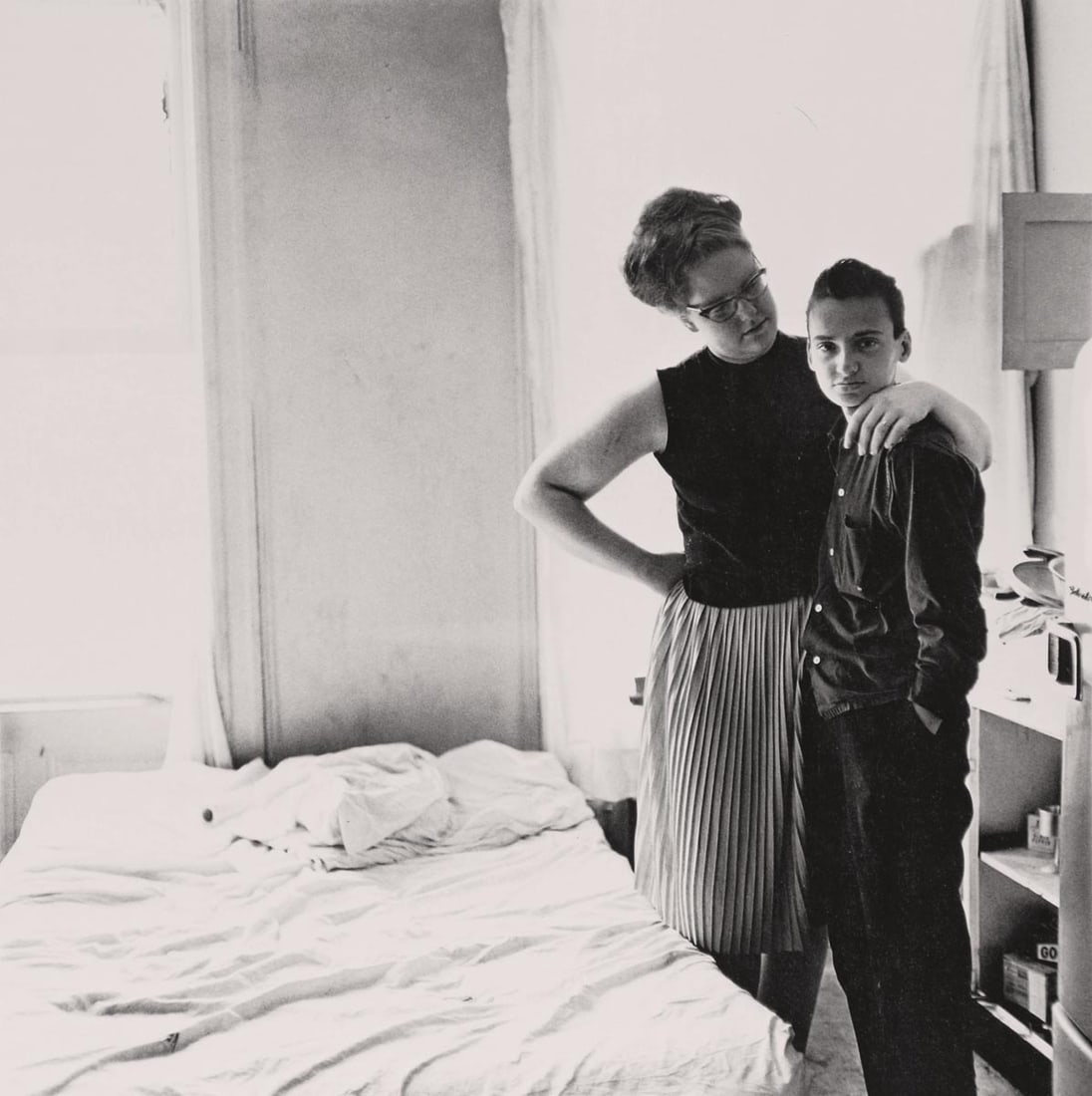 DIANE ARBUS - Two friends at home, NYC, 1965 (1 of 1)