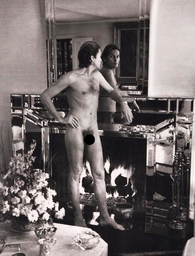 HELMUT NEWTON - Helmut Berger, Beverly Hills, 1984 (1 of 2)
