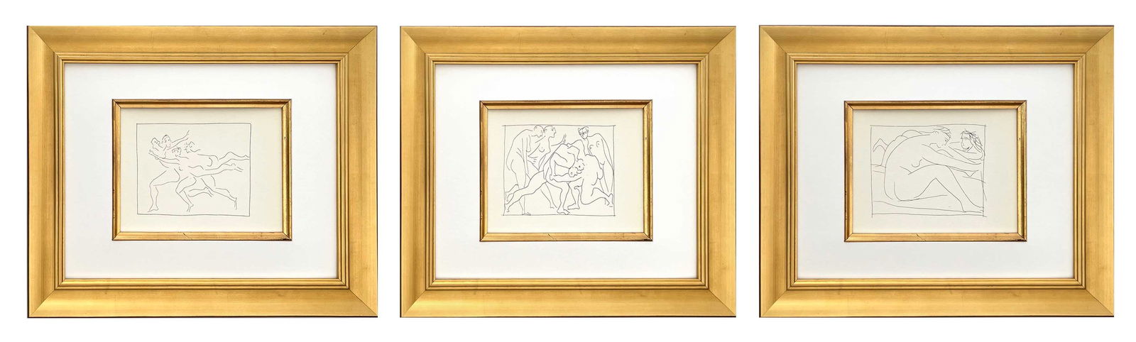 Picasso Set of 3 framed Lithographs from Metamorphoses (1 of 1)
