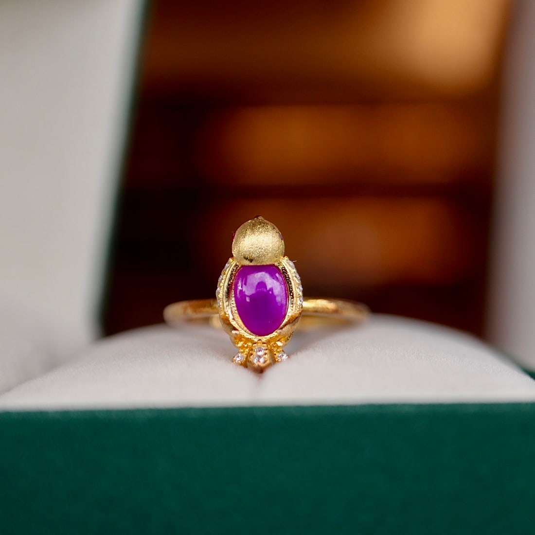 S925 Sterling Silver Inlay Ring