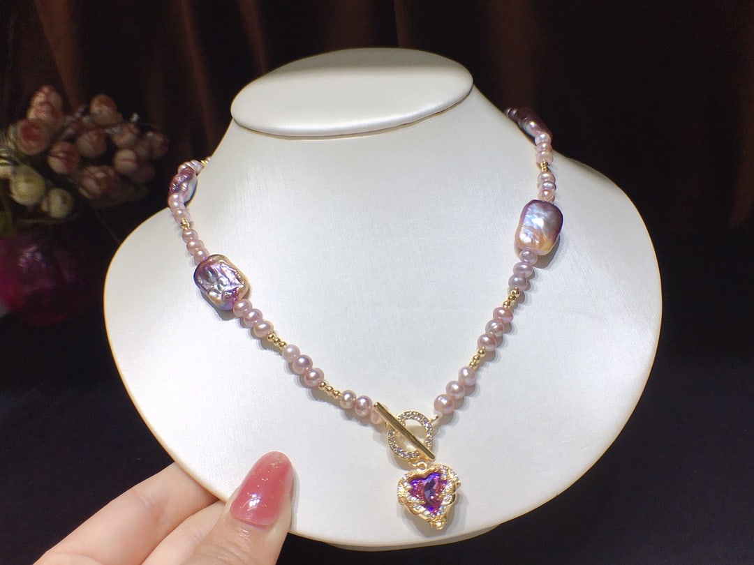 Natural Baroque Pearl Pendant