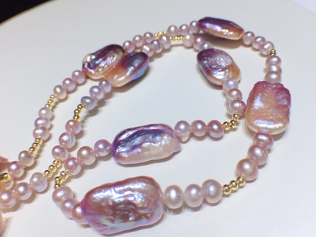 Natural Baroque Pearl Pendant - 2