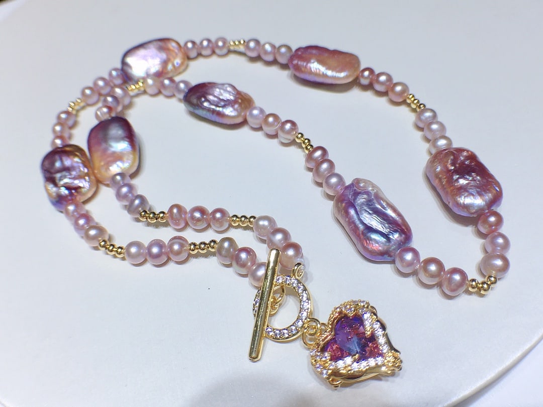 Natural Baroque Pearl Pendant - 3