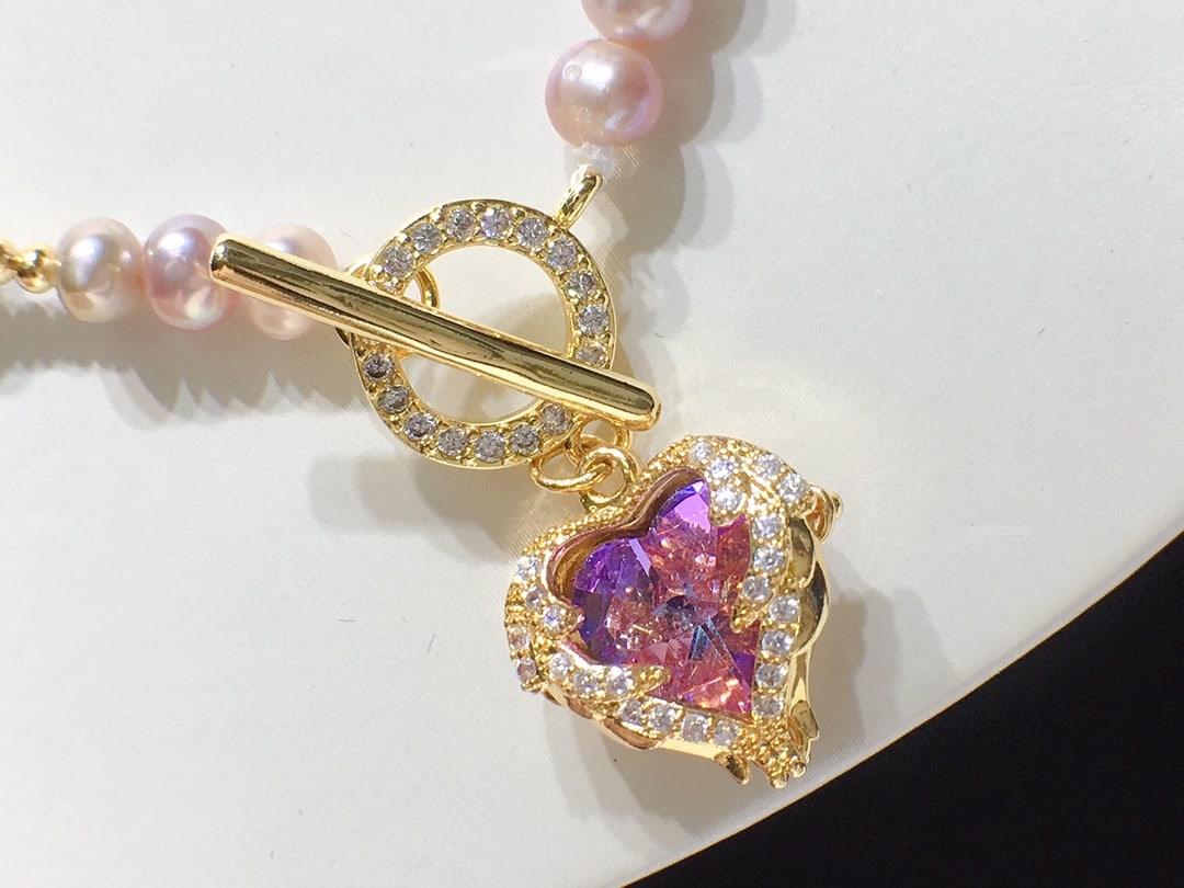 Natural Baroque Pearl Pendant - 7