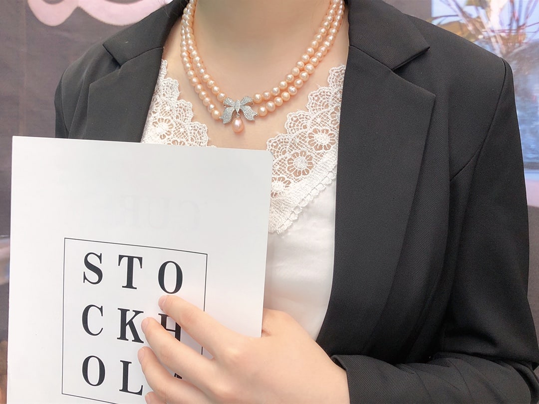 Natural Pearl Necklace - 4