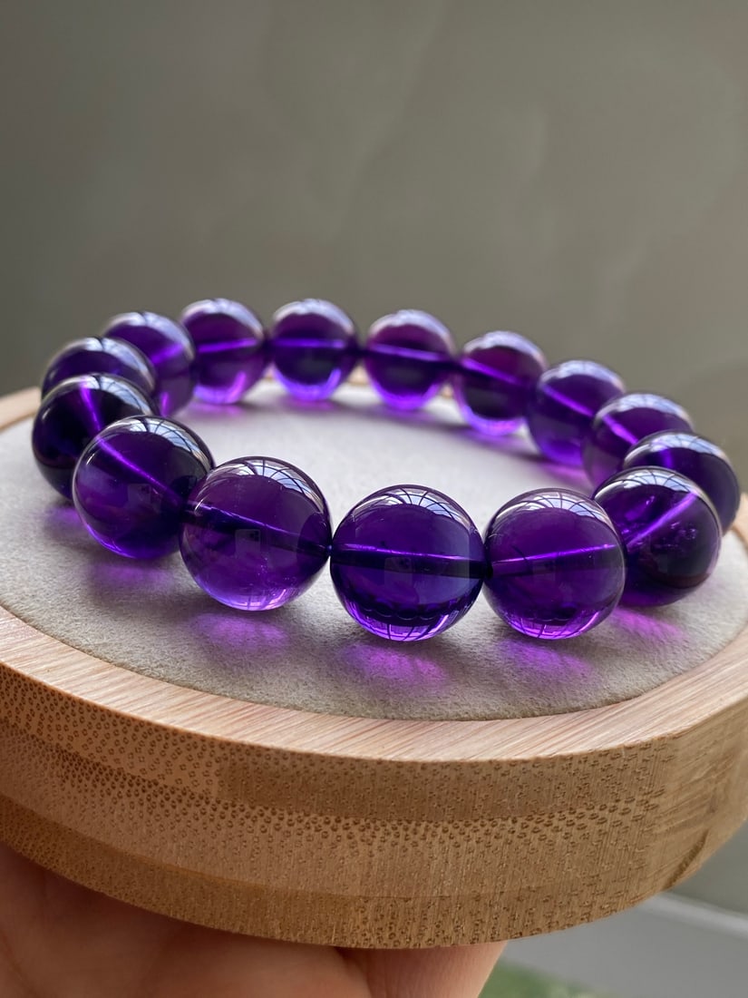 Natural Amethyst Bracelet - 4