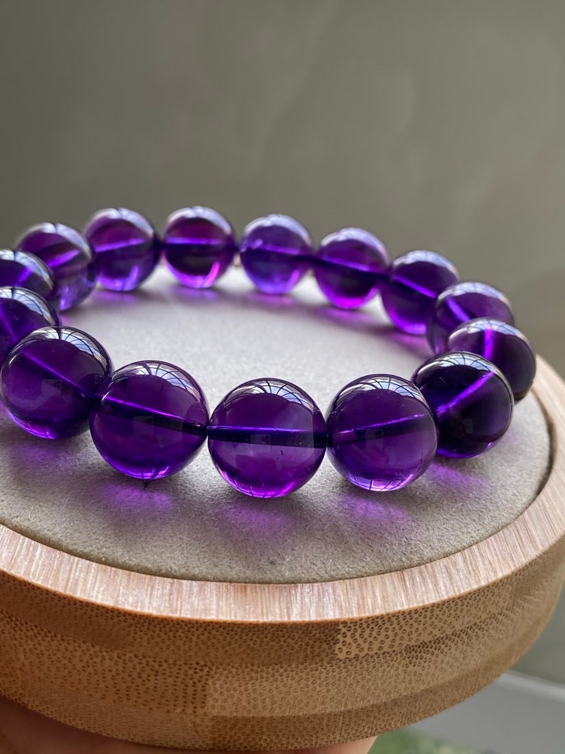 Natural Amethyst Bracelet - 6