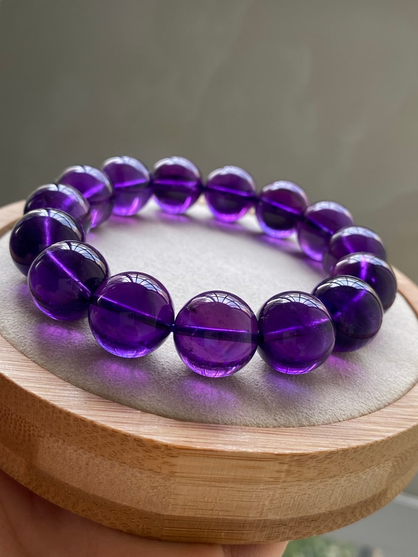 Natural Amethyst Bracelet - 9