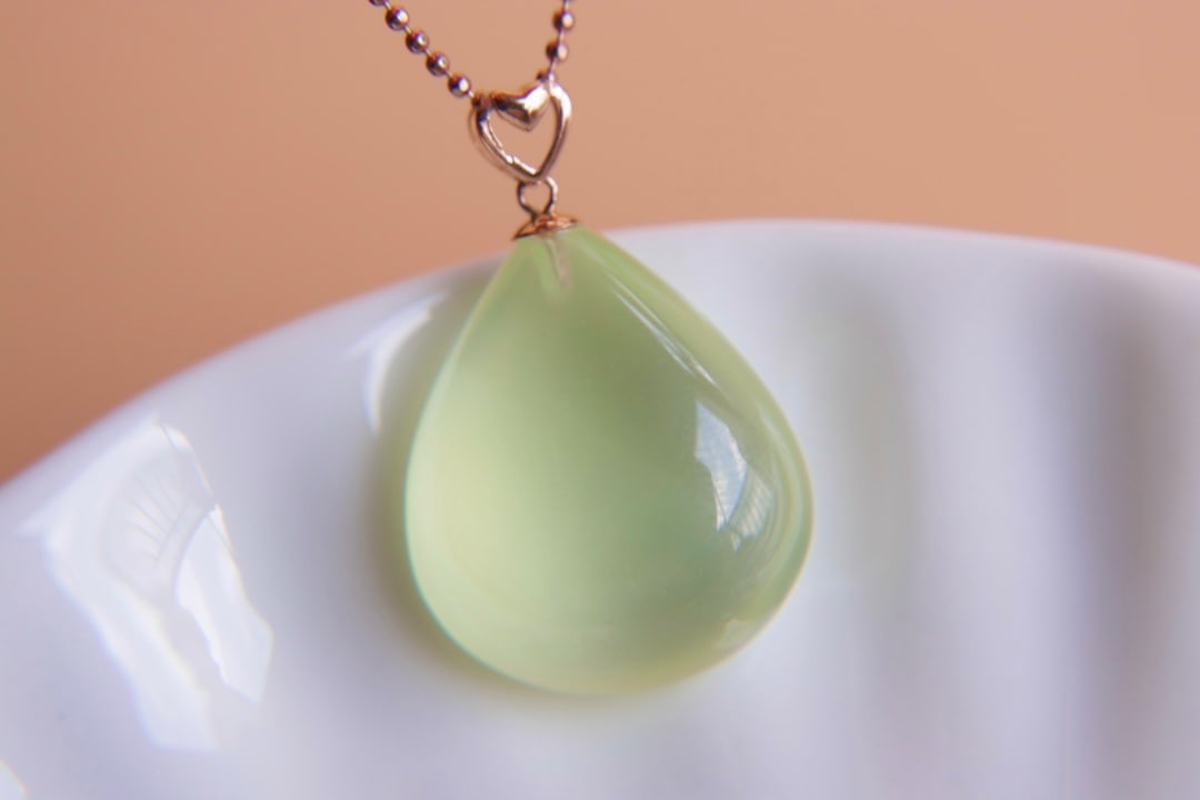 18K Gold Plated Grapestone Pendant - 7