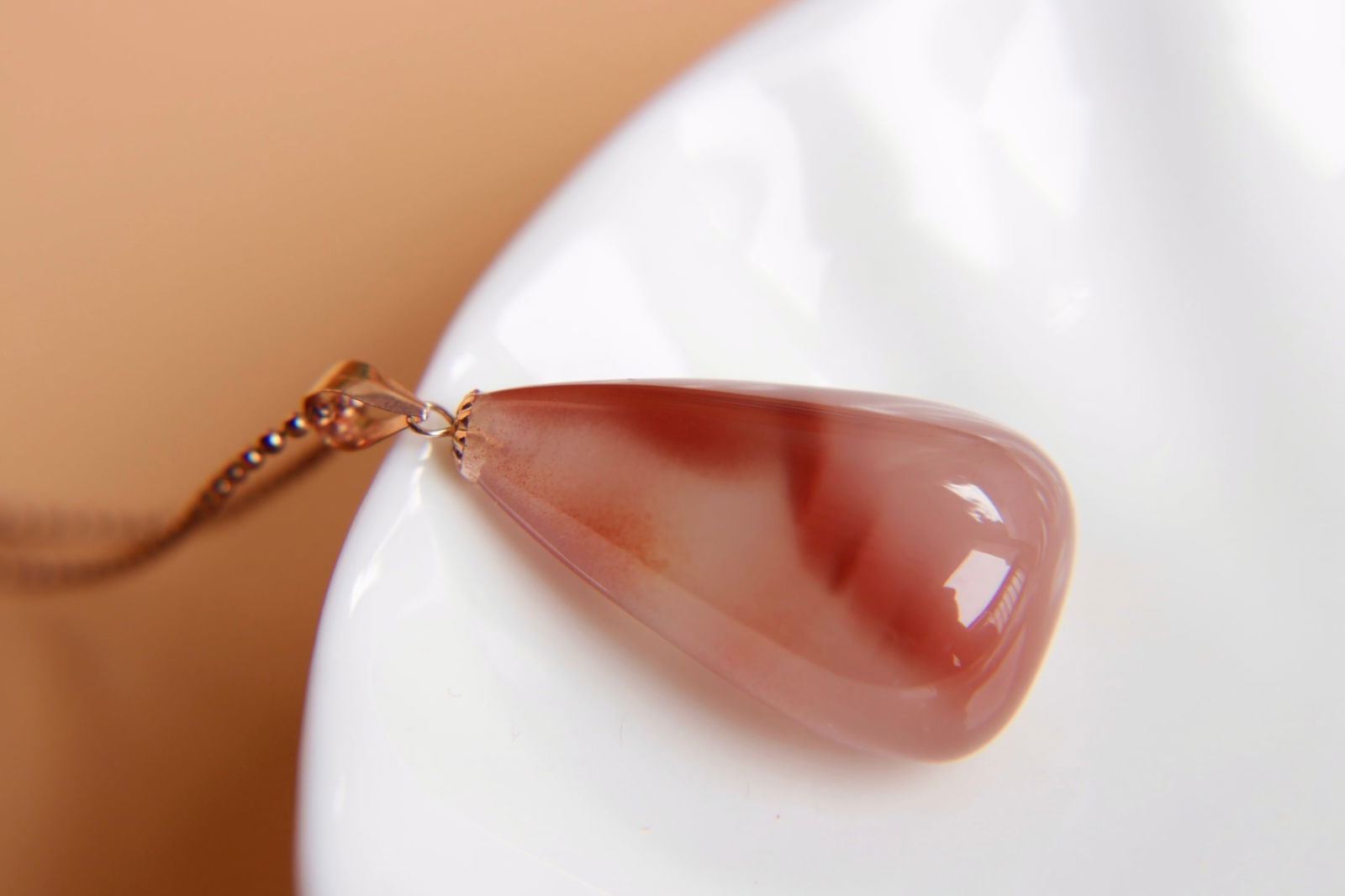 18k Gold Nanhong Pendant - 3