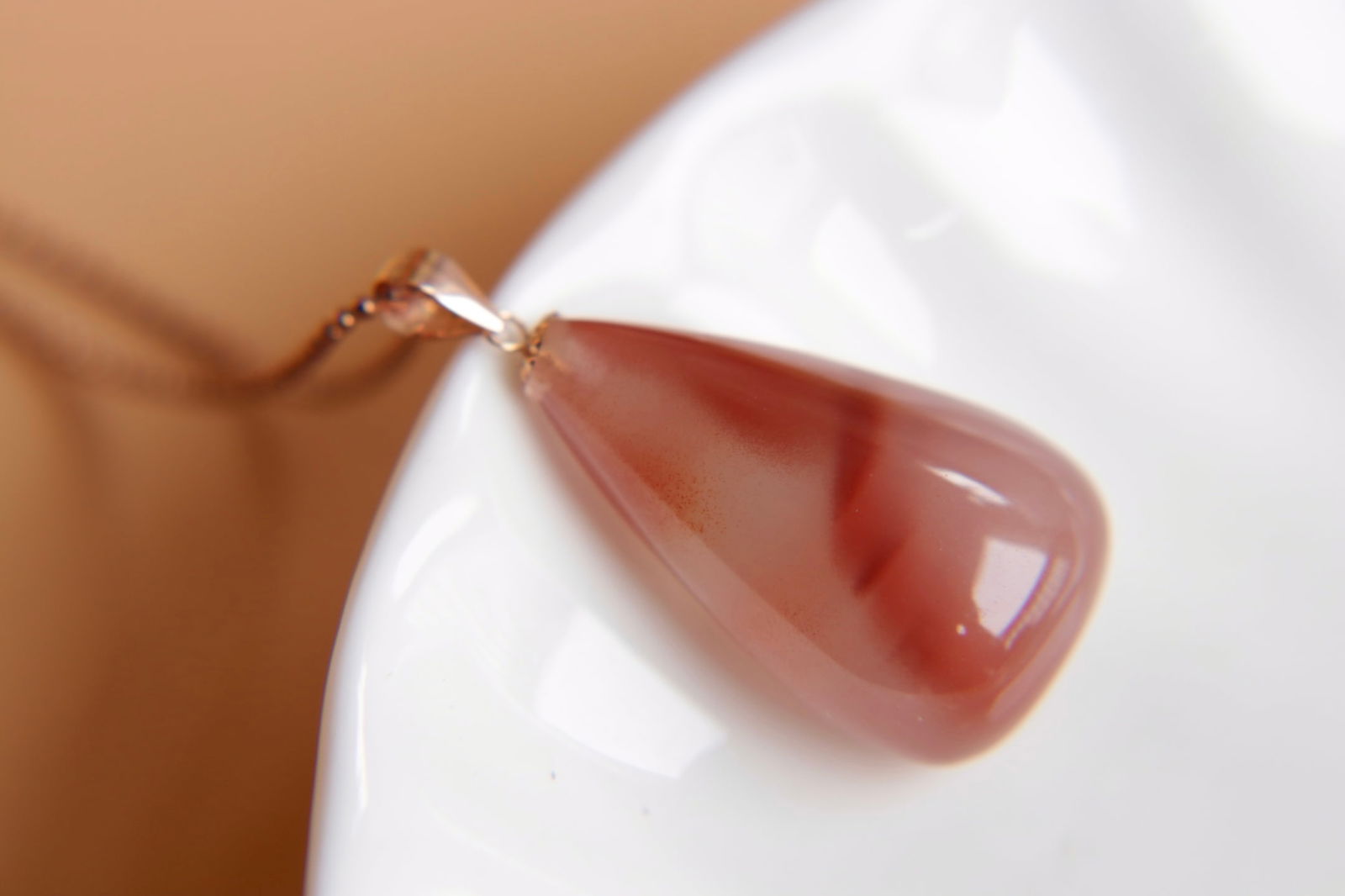 18k Gold Nanhong Pendant - 5