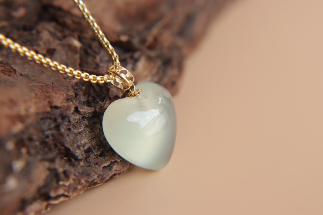 18K Gold Plated Grapestone Pendant - 5