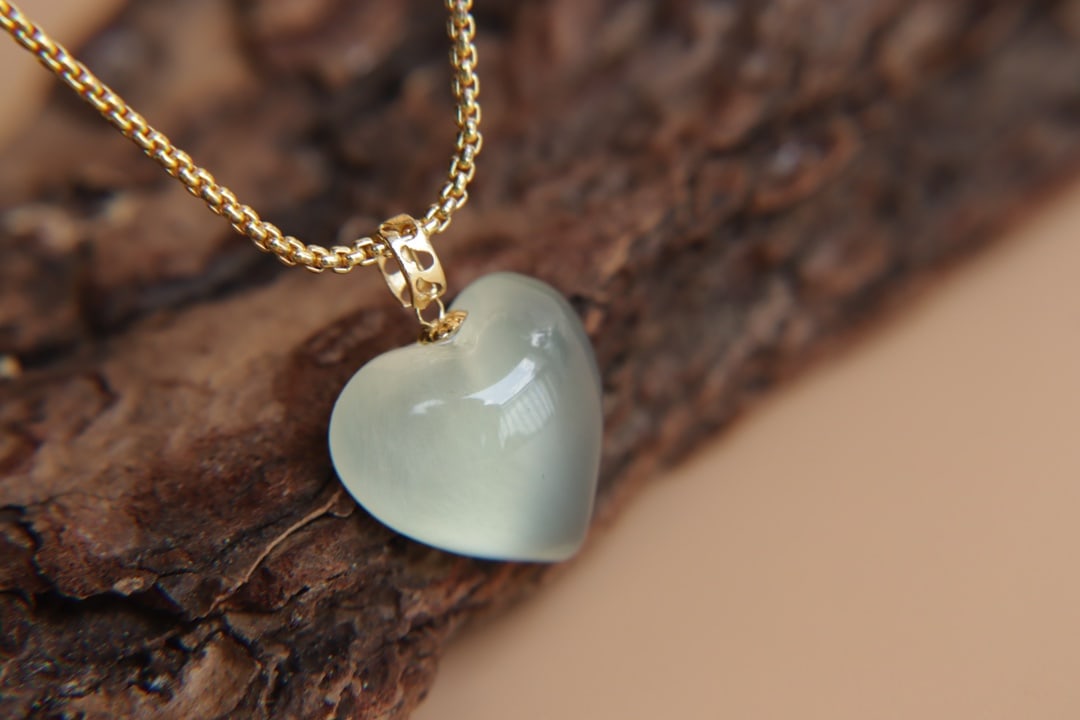 18K Gold Plated Grapestone Pendant - 6