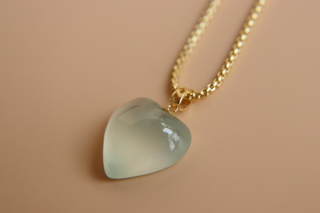 18K Gold Plated Grapestone Pendant - 7