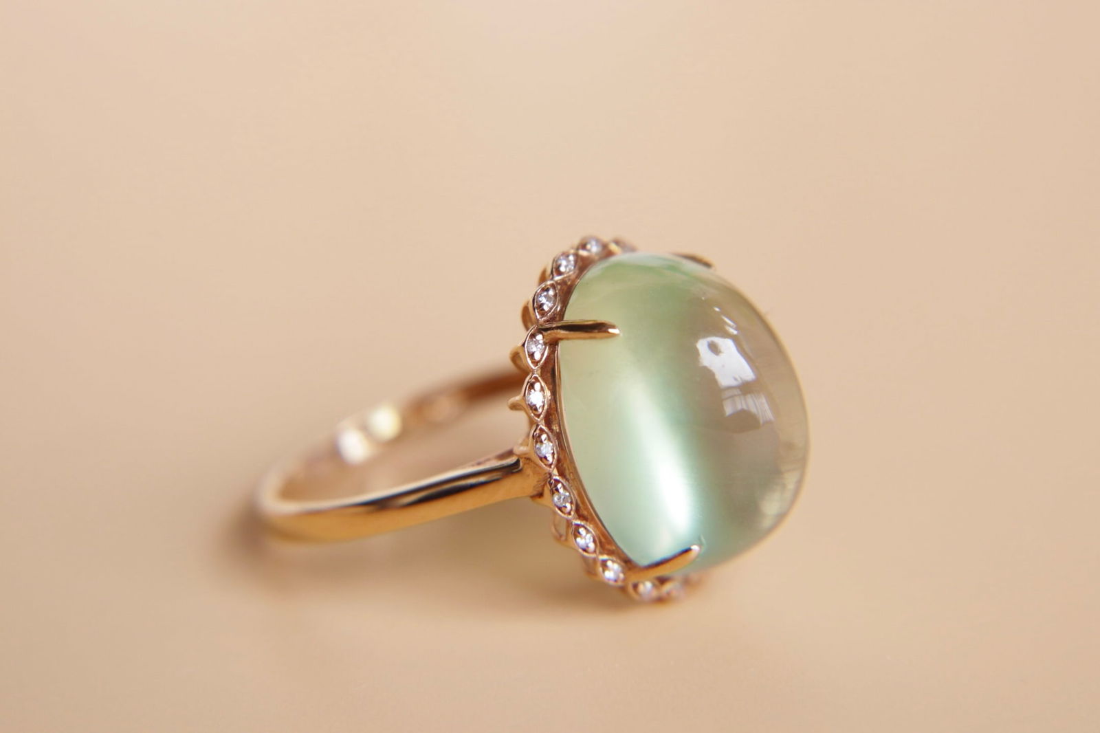 18K Gold Plated Grapestone Ring - 10