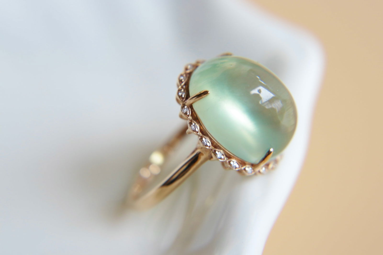 18K Gold Plated Grapestone Ring - 5