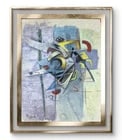 MEHMED MELIH DEVRIM NEJAD (1923-1995) - Abstract TURKISH Composition /signed: Title: MEHMED MELIH DEVRIM NEJAD (1923-1995) - Abstract TURKISH Composition /signed Description: MEHMED MELIH DEVRIM NEJAD (1923-1995) | Turkey "Abstract Composition" Watercolor & mixed media ( pencil