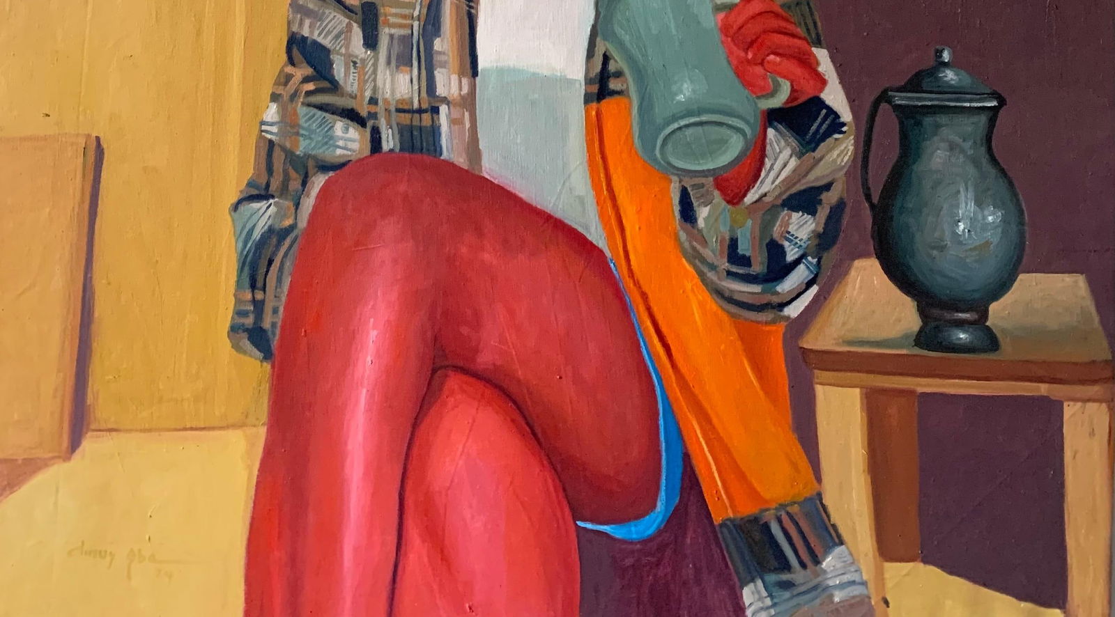 Aba Linus, What Do You See When You Look Through - 21st Century. Contemporary, Figurative, 2024 - 10