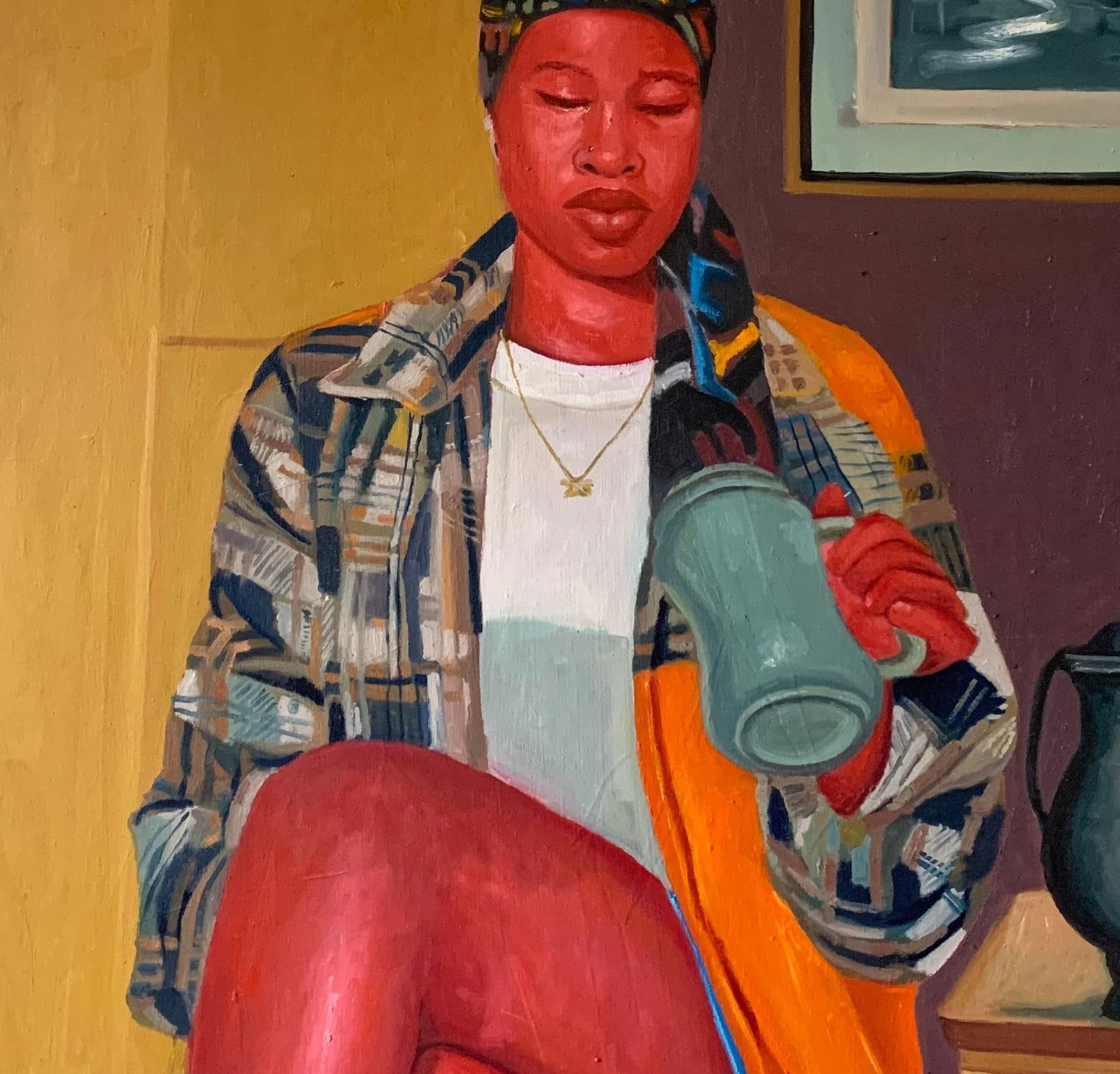 Aba Linus, What Do You See When You Look Through - 21st Century. Contemporary, Figurative, 2024 - 3